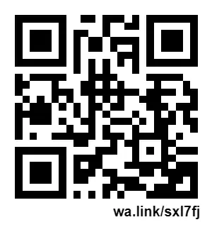 Escaneá con tu celular y escribinos a través de WhatsApp.